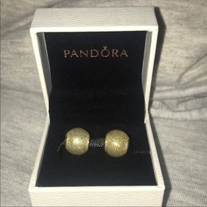 Gold Pandora charms